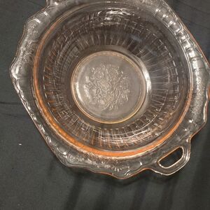 Elegant Glass Serving Bowl